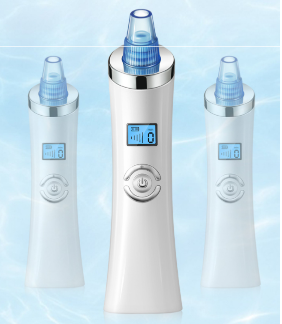 Blackhead remover with LCD screen