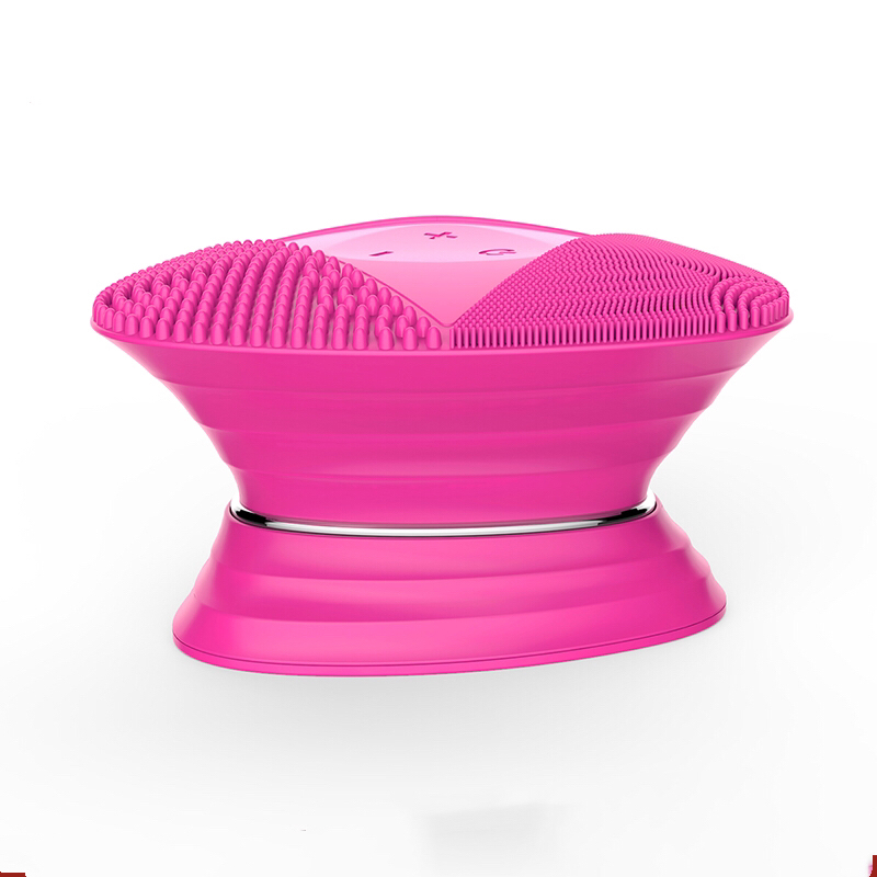 Face cleanser brush with Wireless charging